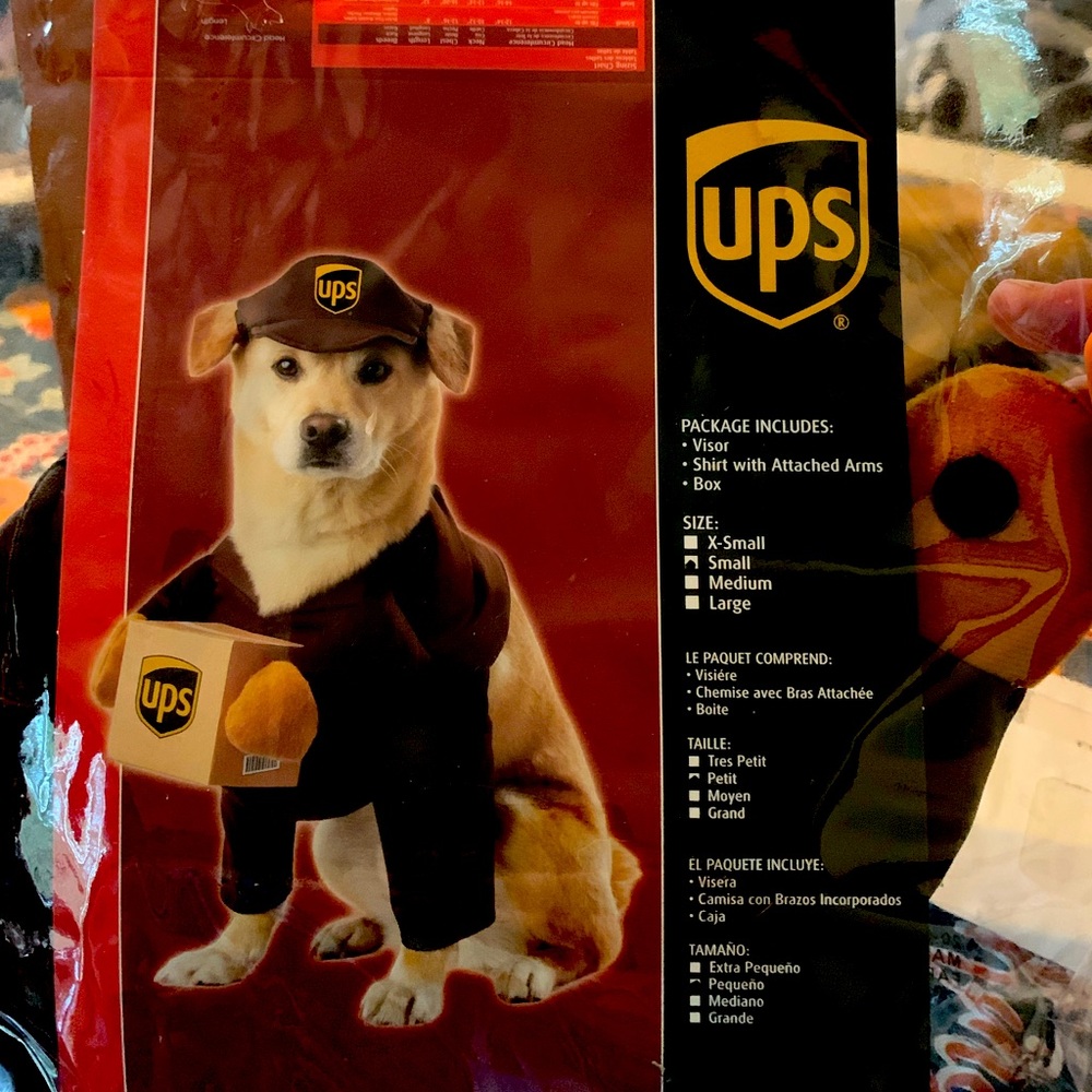 UPS Dog Costume